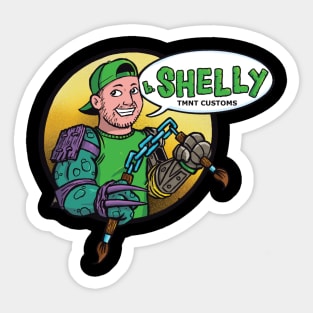 B Shelly TMNT Customs Sticker